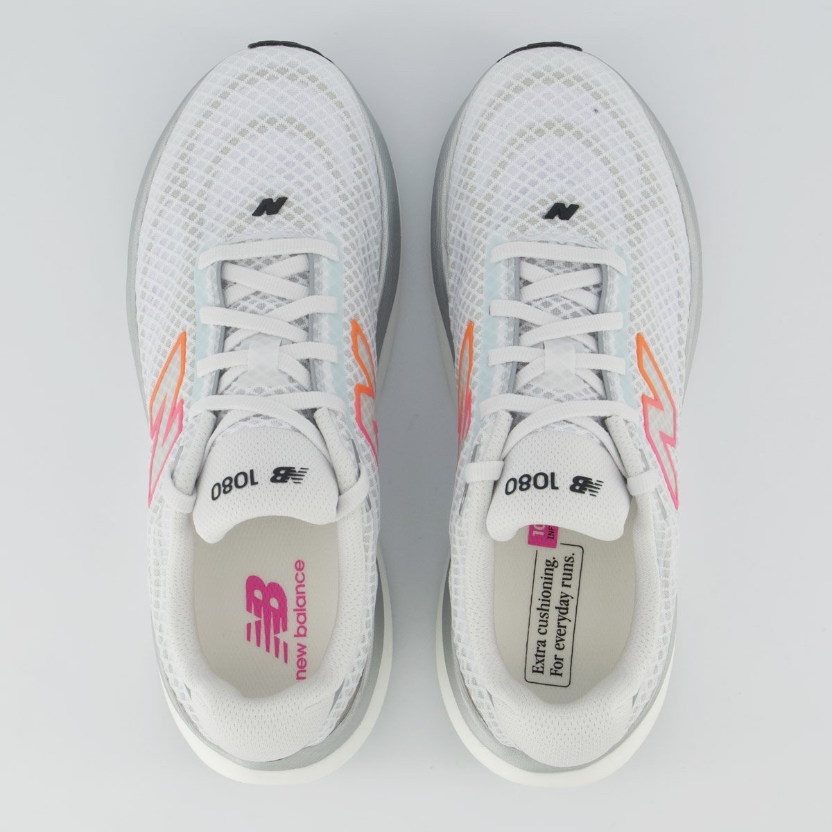Tênis New Balance Fresh Foam X 1080 V15 Feminino Branco Branco 4