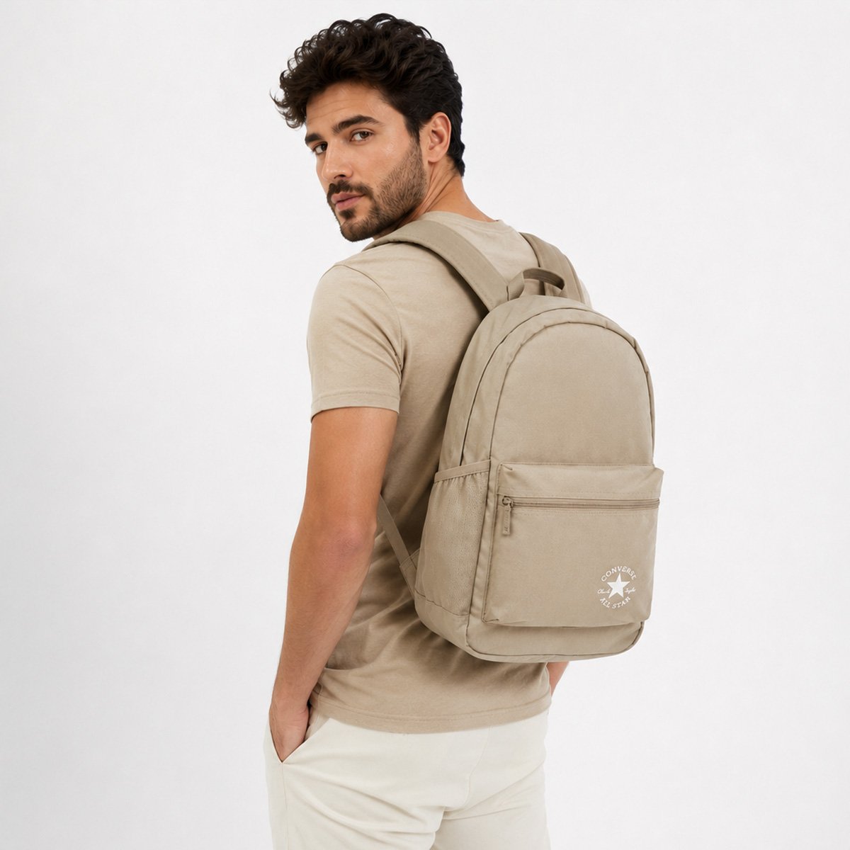 Mochila Converse Speed 3 Backpack Bege