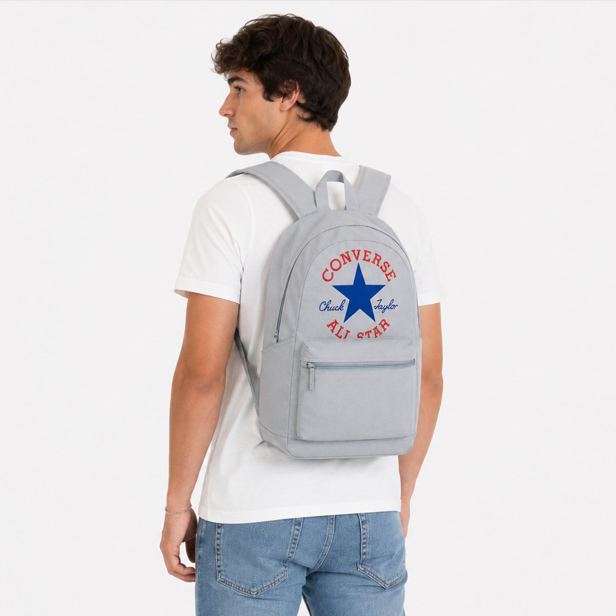 Mochila Converse Core Pack Cinza