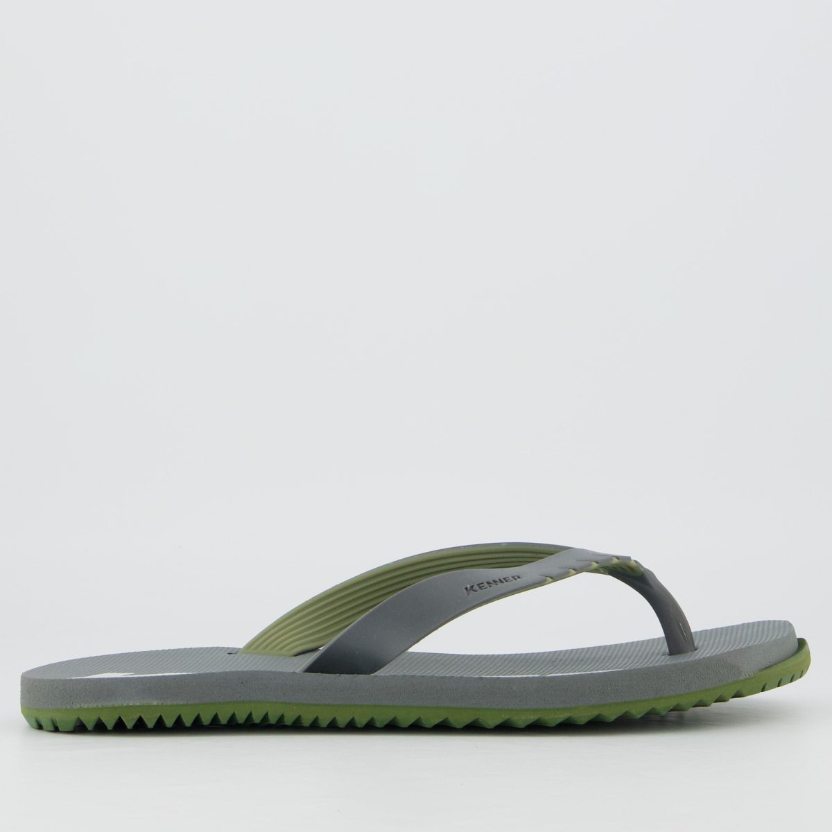 Chinelo Kenner Red Verde e Cinza Cinza 2