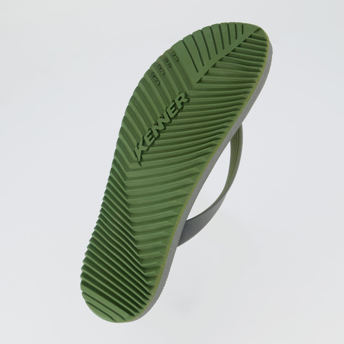 Chinelo Kenner Red Verde e Cinza Cinza 5