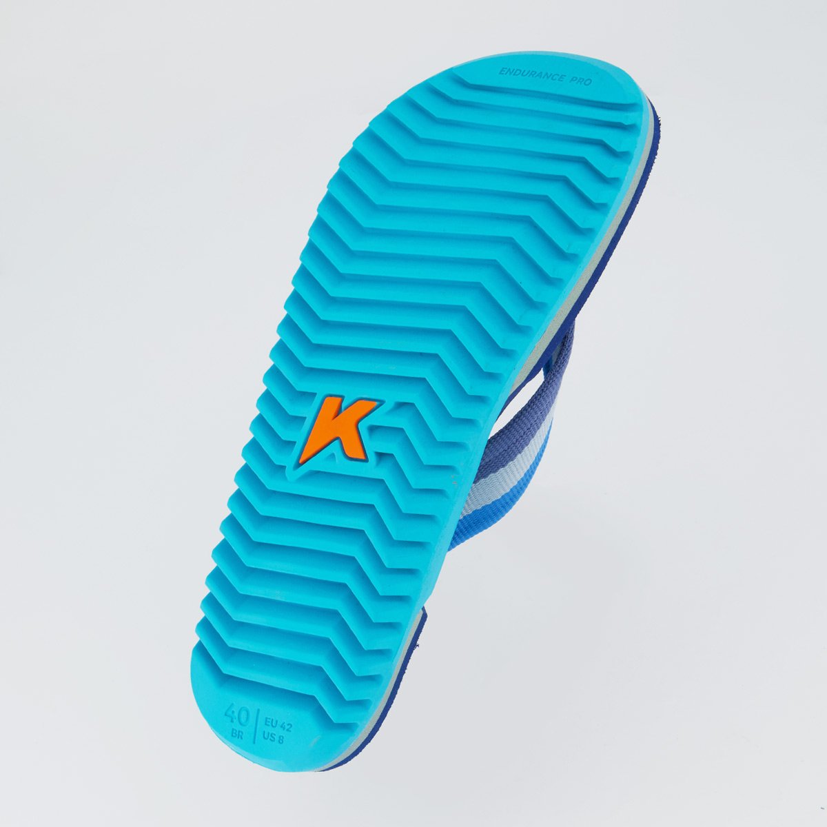 Chinelo Kenner NK6 Pro Tricolor Azul Azul 5