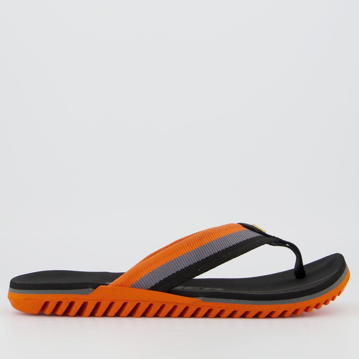 Chinelo Kenner NK6 Pro Tricolor Laranja Preto 2