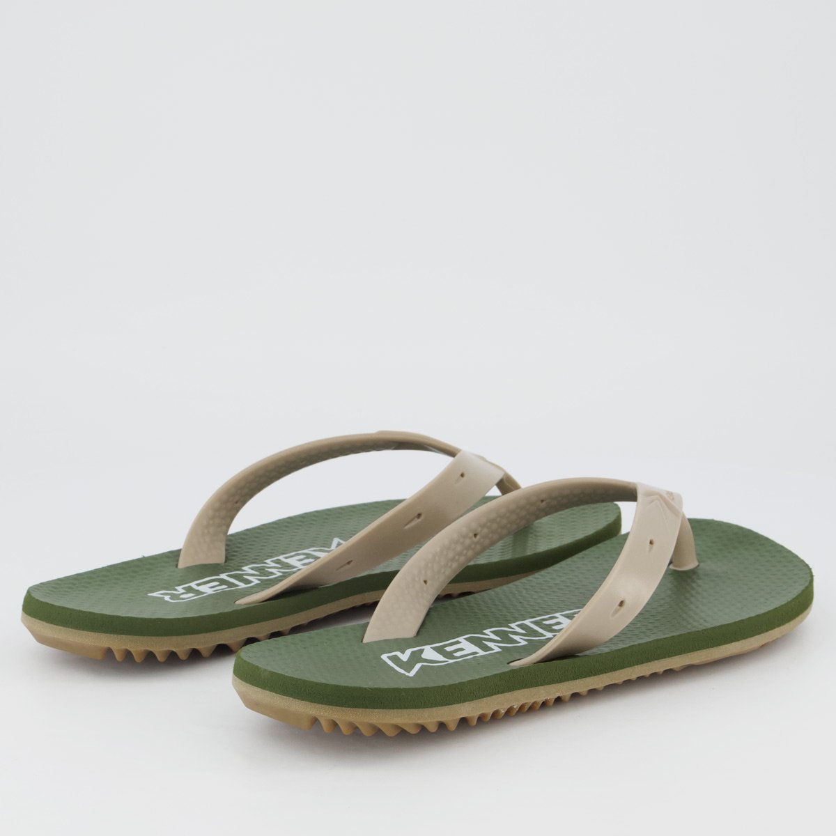 Chinelo Kenner New Summer Verde e Bege Verde 4