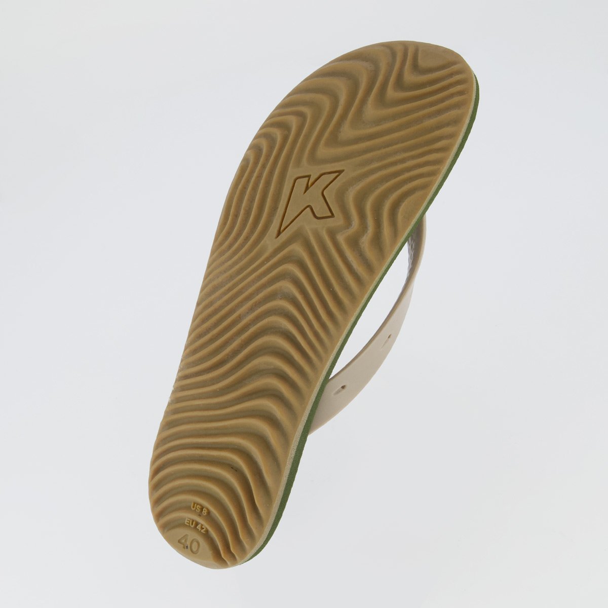 Chinelo Kenner New Summer Verde e Bege Verde 5
