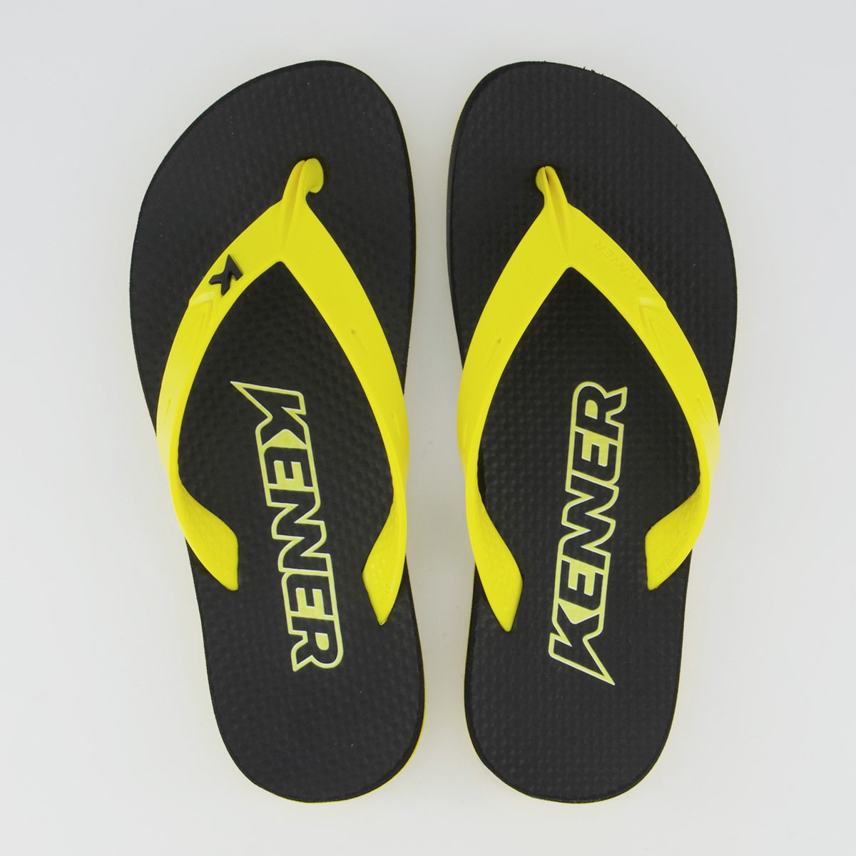 Chinelo Kenner New Summer Amarelo e Preto