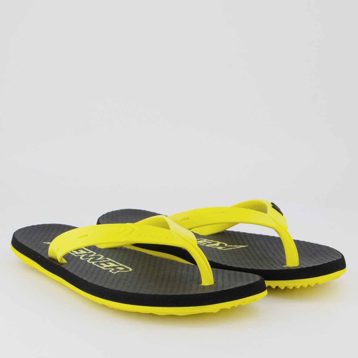 Chinelo Kenner New Summer Amarelo e Preto Preto/Amarelo 3