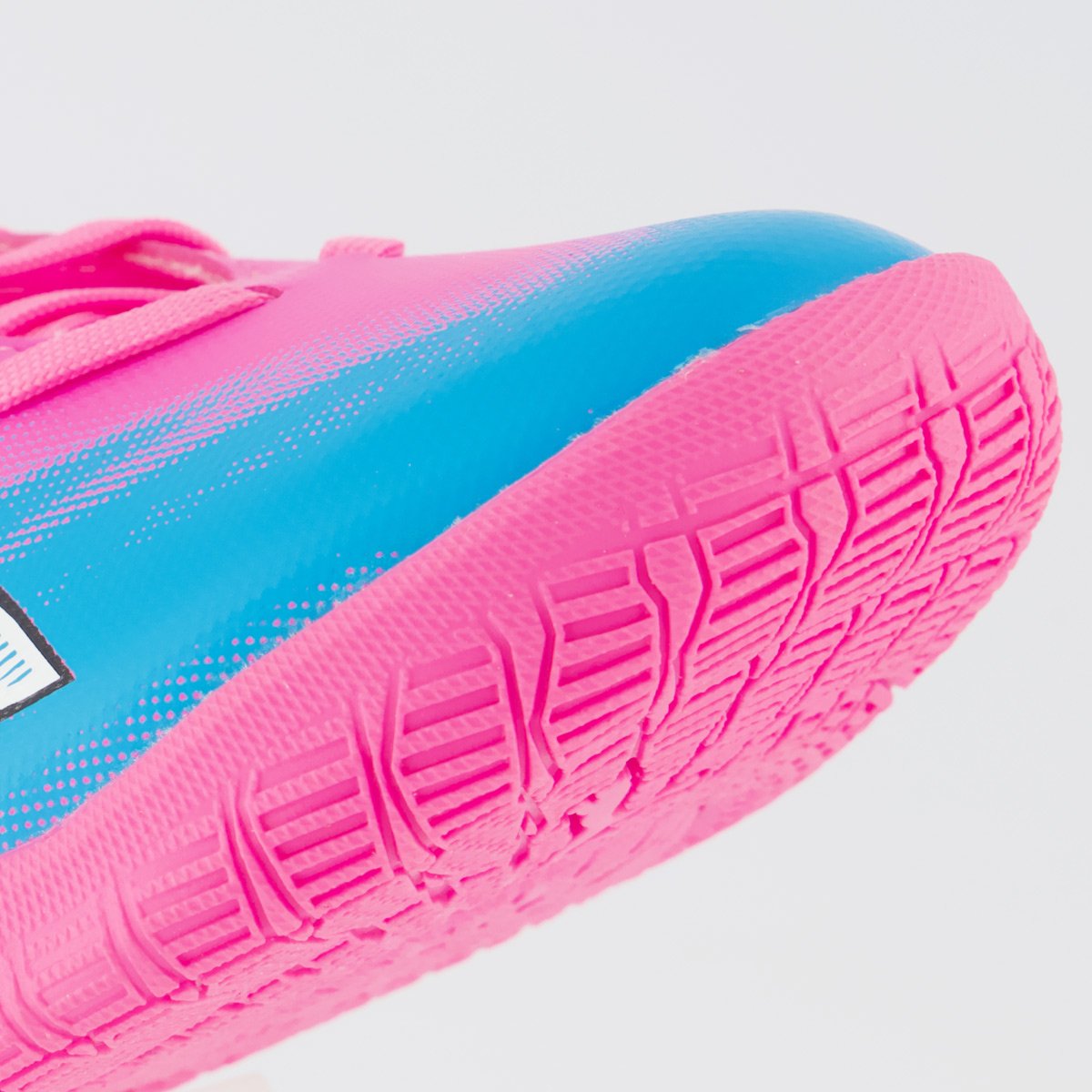 Chuteira Puma Ultra 6 Play Futsal Juvenil Rosa Rosa 8