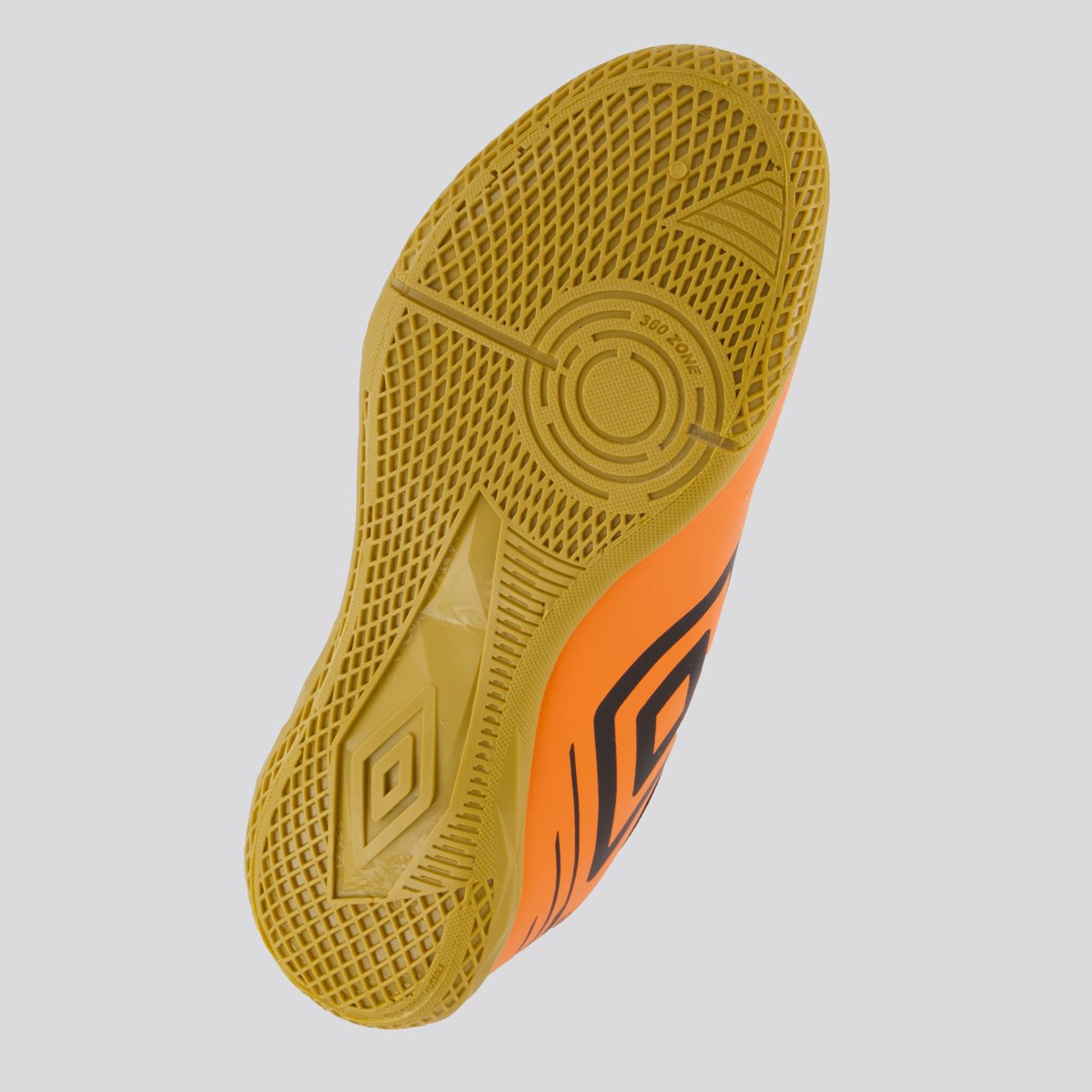 Chuteira Umbro Brave Futsal Laranja e Preta Laranja 5