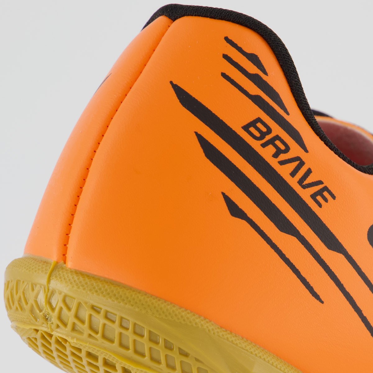 Chuteira Umbro Brave Futsal Laranja e Preta Laranja 6