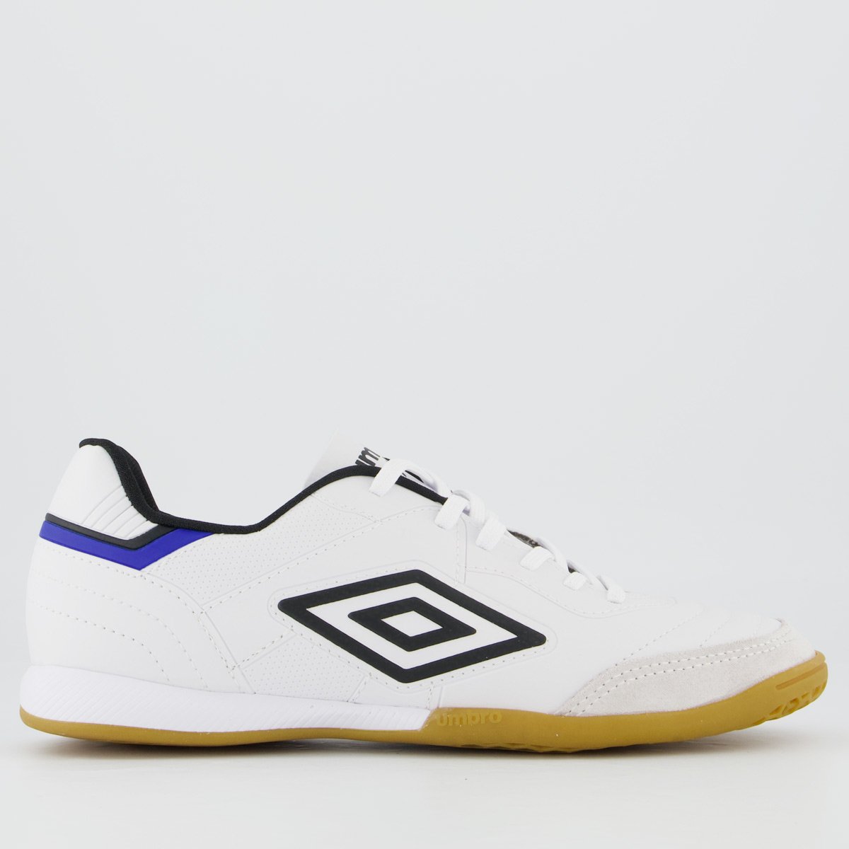 Chuteira Umbro Speciali Classic Futsal Branca e Preta