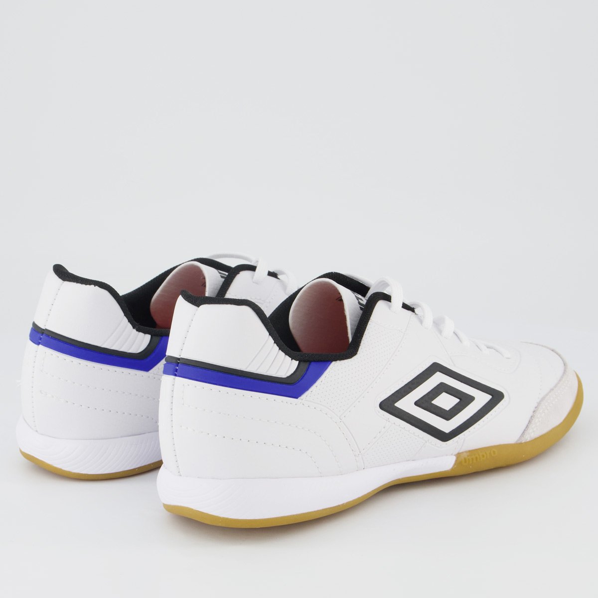 Chuteira Umbro Speciali Classic Futsal Branca e Preta Branco/Preto 3
