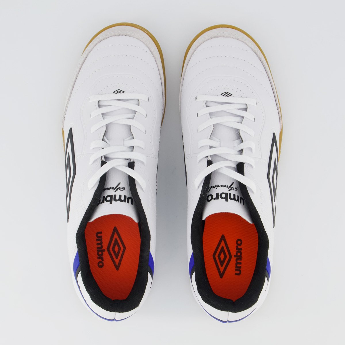 Chuteira Umbro Speciali Classic Futsal Branca e Preta Branco/Preto 4