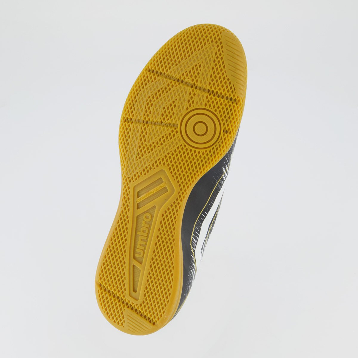 Chuteira Umbro Heatmap Futsal Preta e Branca Preto/Branco 5