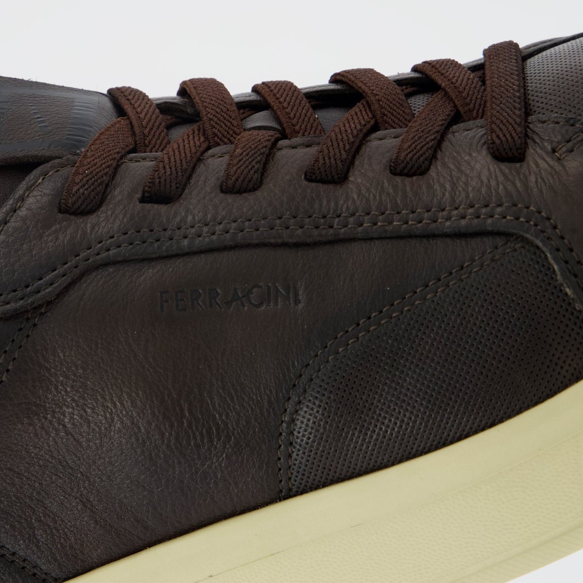 Tênis Ferracini Napa Wind Lux Marrom e Off-White Marrom 7