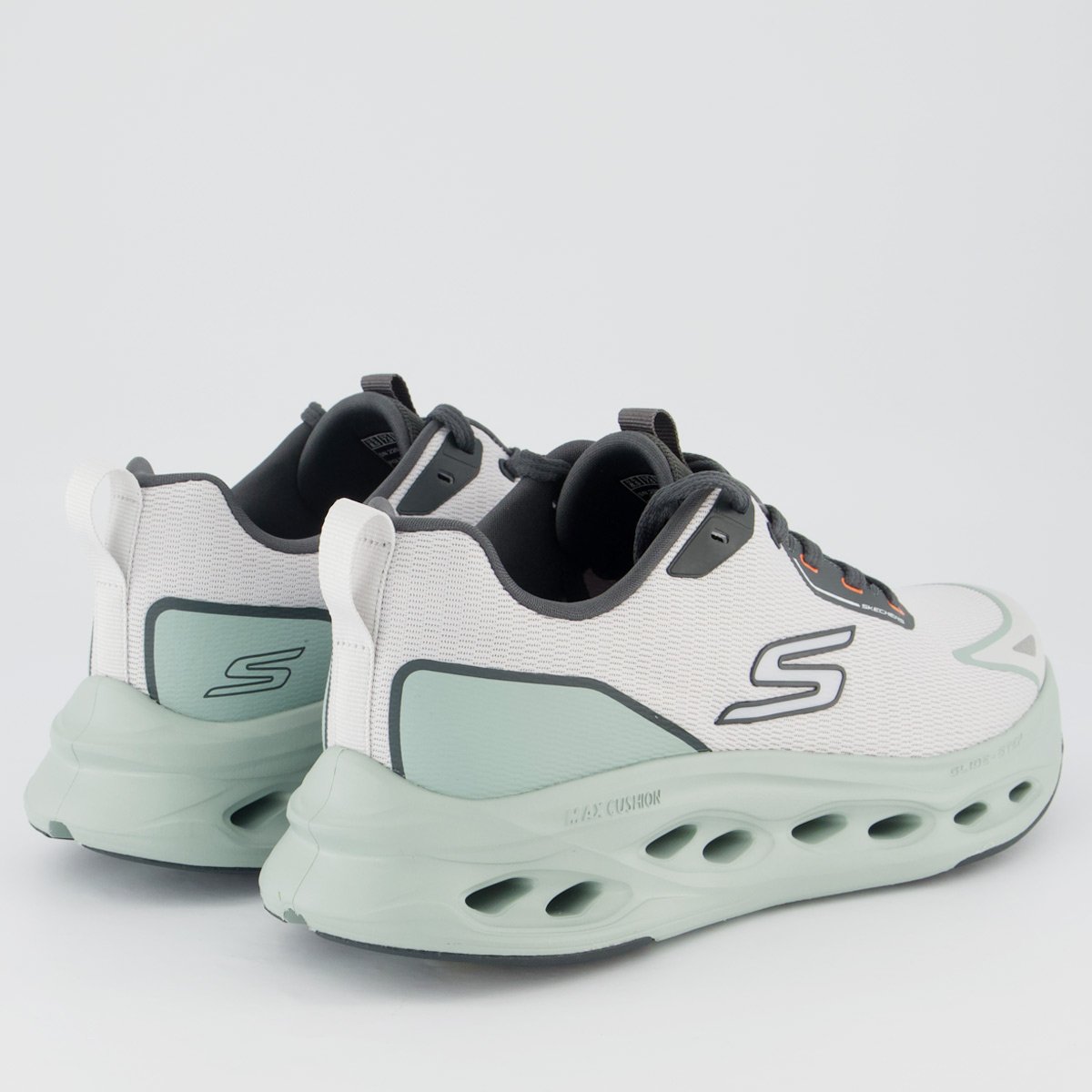 Tênis Skechers Max Cushioning Glide-Step Verde Cinza/Verde 3