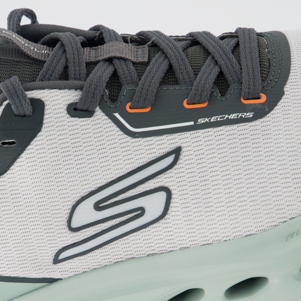 Tênis Skechers Max Cushioning Glide-Step Verde Cinza/Verde 7