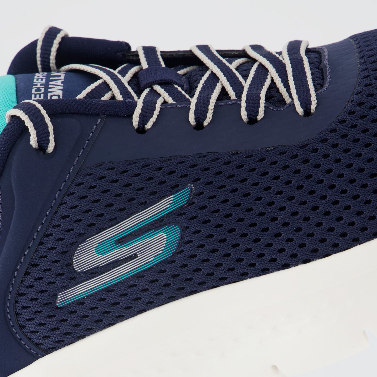 Tênis Skechers Go Walk Flex Feminino Marinho e Branco Azul Marinho 7