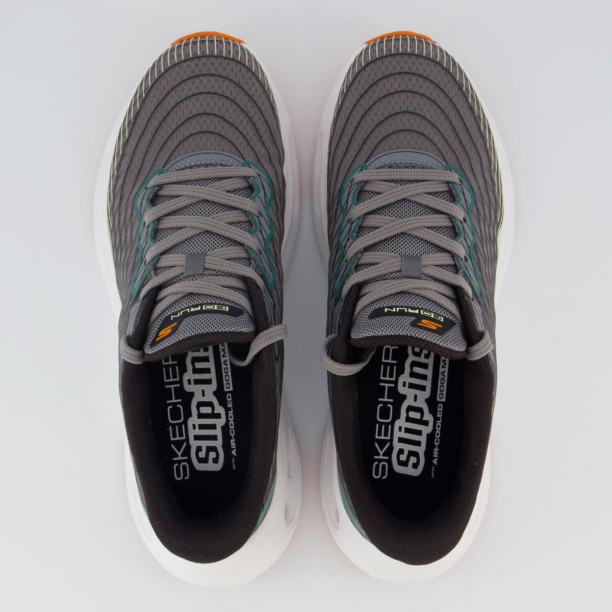 Tênis Skechers Max Cushioning Glide-Step Cinza Escuro Cinza Escuro 4