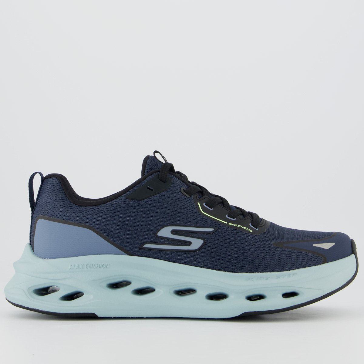 Tênis Skechers Max Cushioning Glide-Step Marinho