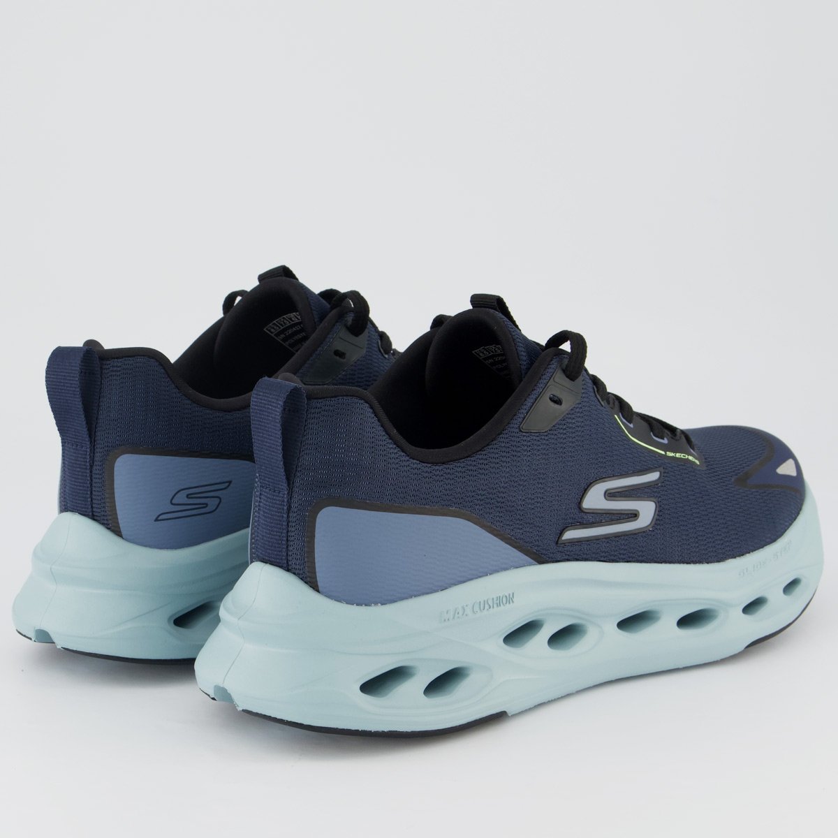 Tênis Skechers Max Cushioning Glide-Step Marinho Azul Marinho 3