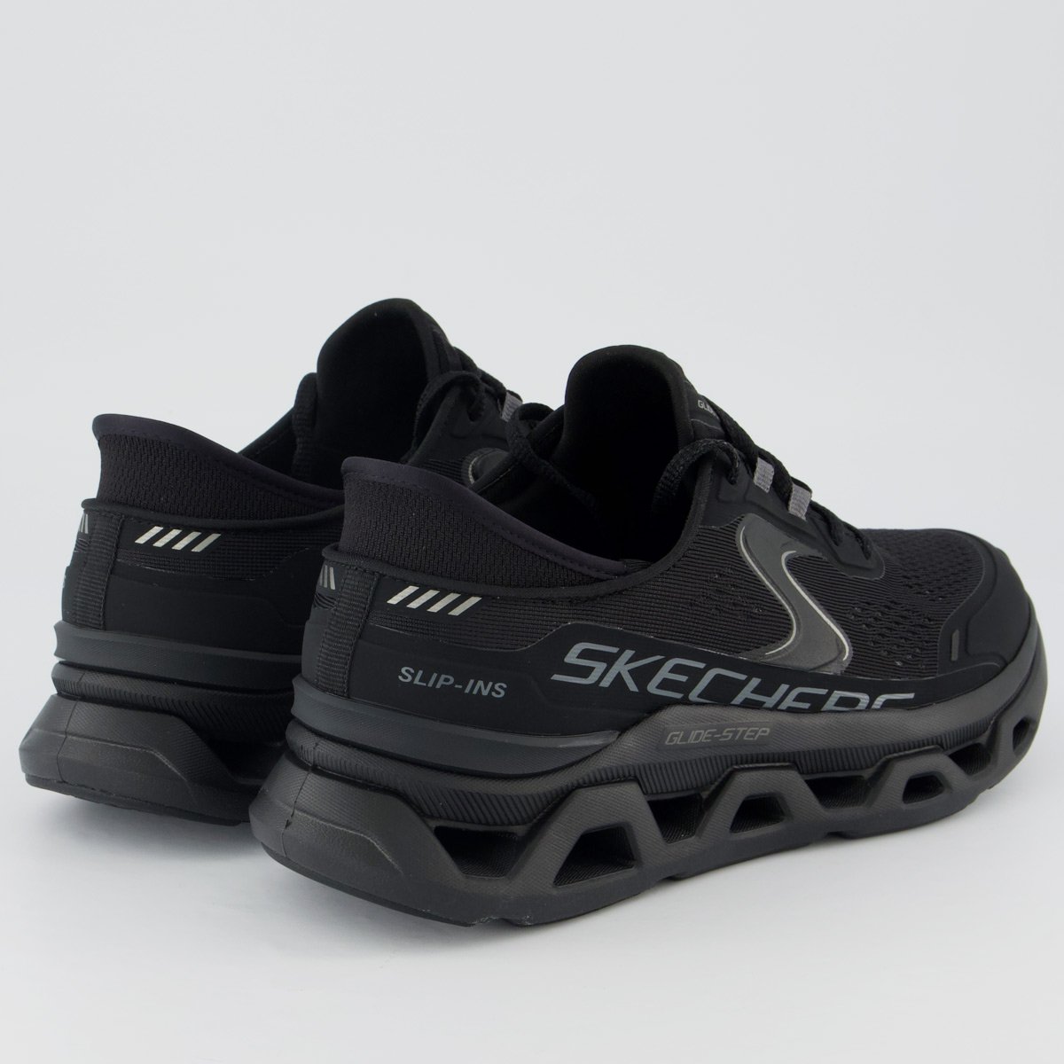 Tênis Skechers Altus Glide-Step Feminino Preto Preto 3