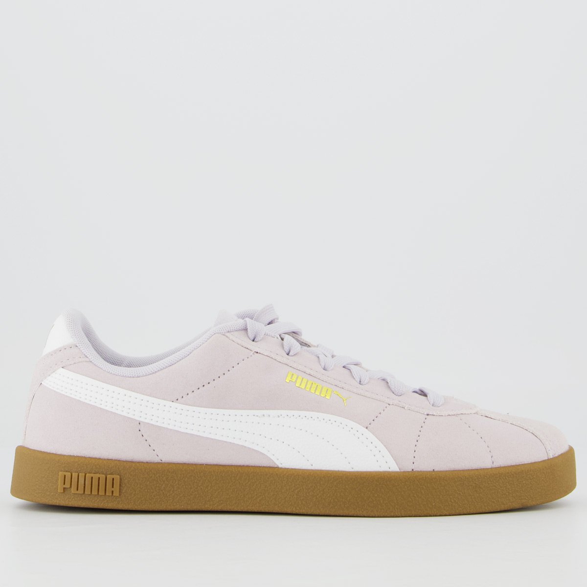 Tênis Puma Club II Era Feminino Lilás e Branco