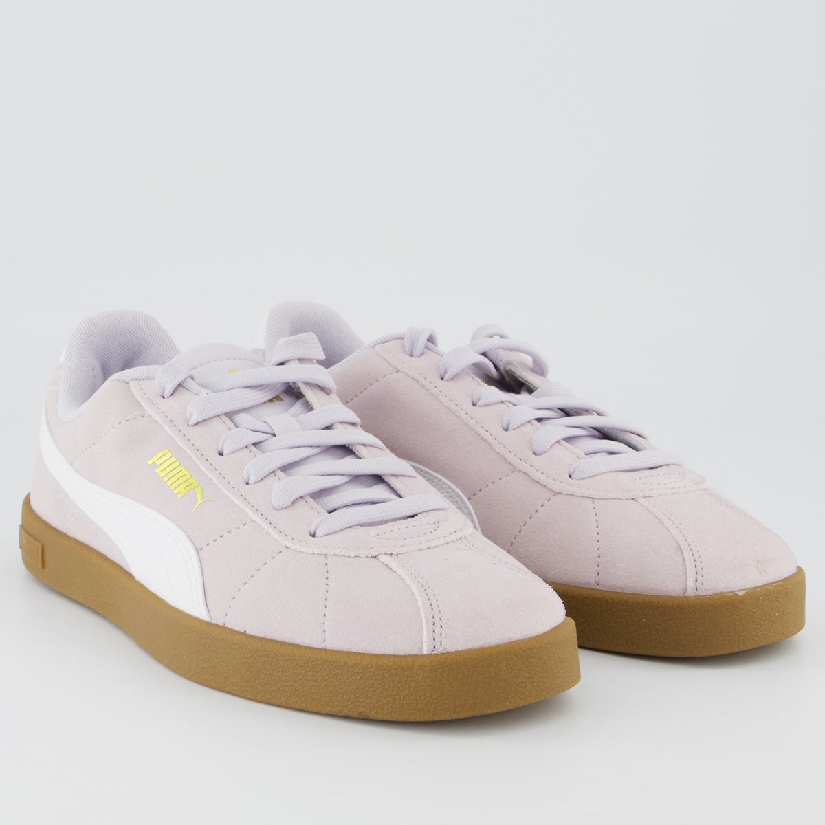 Tênis Puma Club II Era Feminino Lilás e Branco Lilás/Branco 2