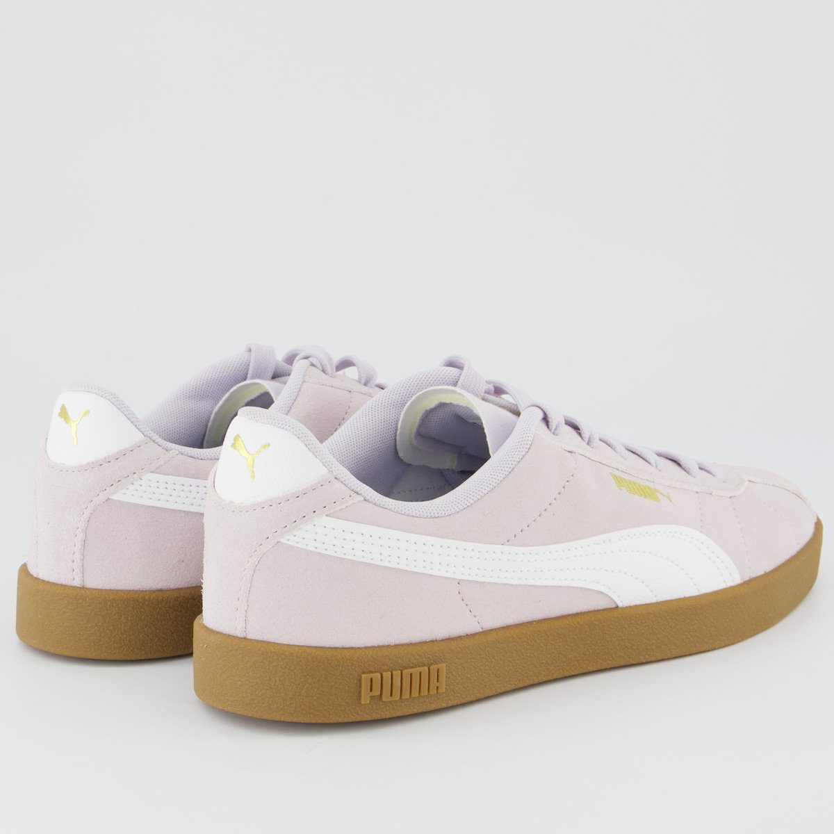 Tênis Puma Club II Era Feminino Lilás e Branco Lilás/Branco 3