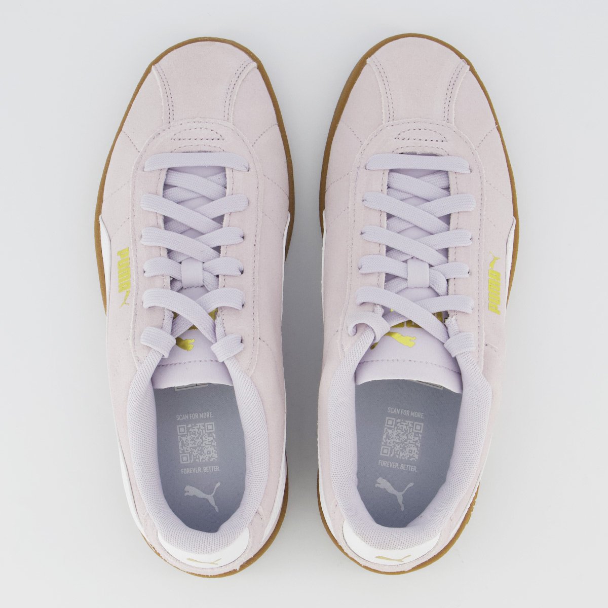 Tênis Puma Club II Era Feminino Lilás e Branco Lilás/Branco 4