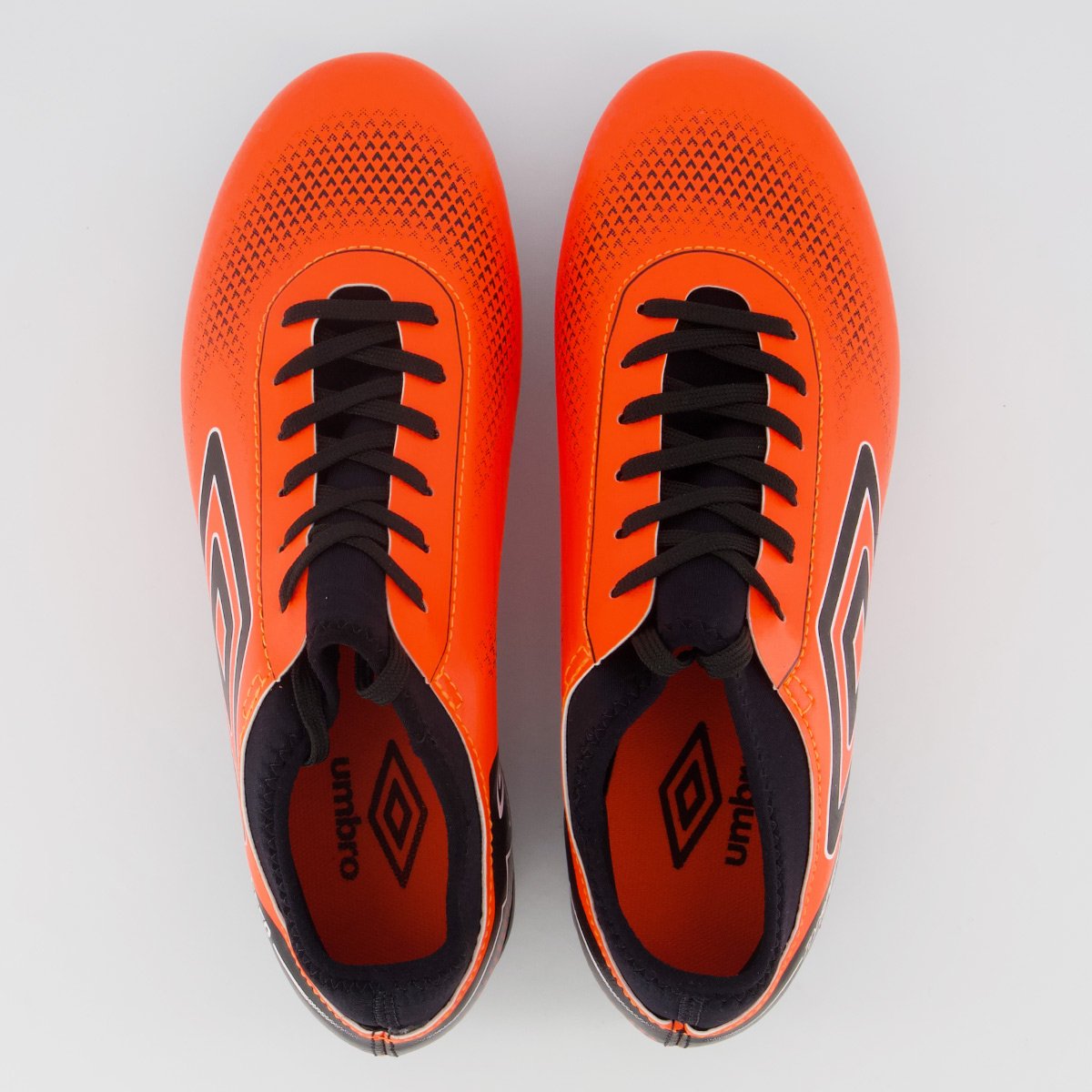 Chuteira Umbro Top Speed League Campo Laranja e Preta Laranja 4