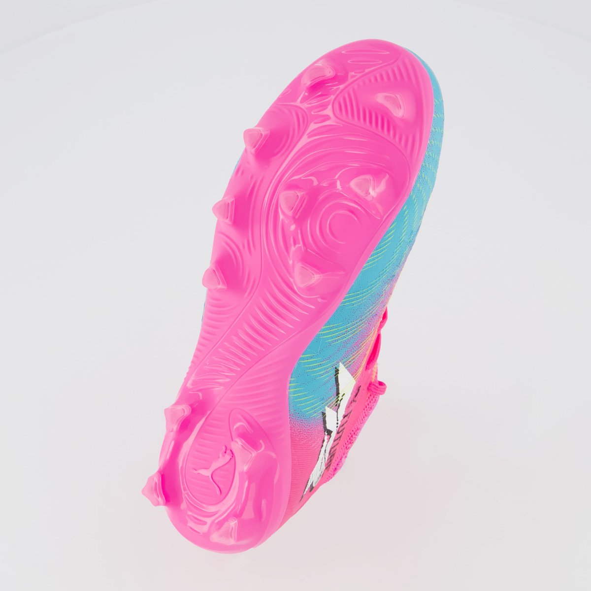 Chuteira Puma Future 9 Match FG/AG Campo Juvenil R Rosa 5