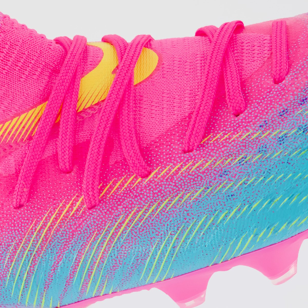 Chuteira Puma Future 9 Match FG/AG Campo Juvenil R Rosa 7