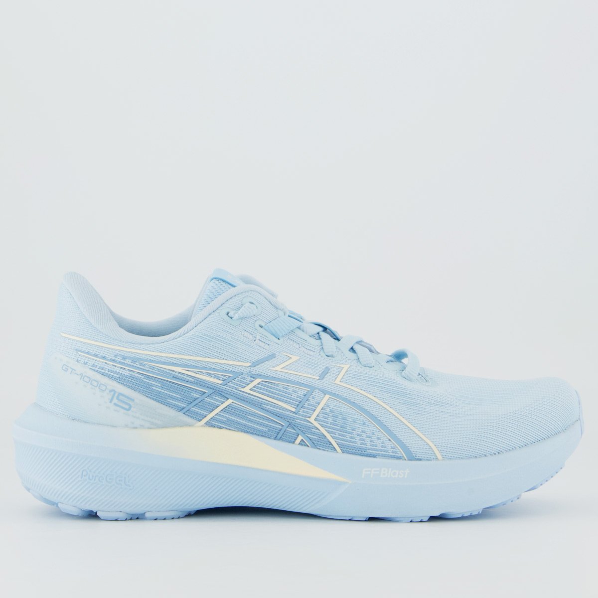Tênis Asics GT-1000 15 Feminino Azul Claro