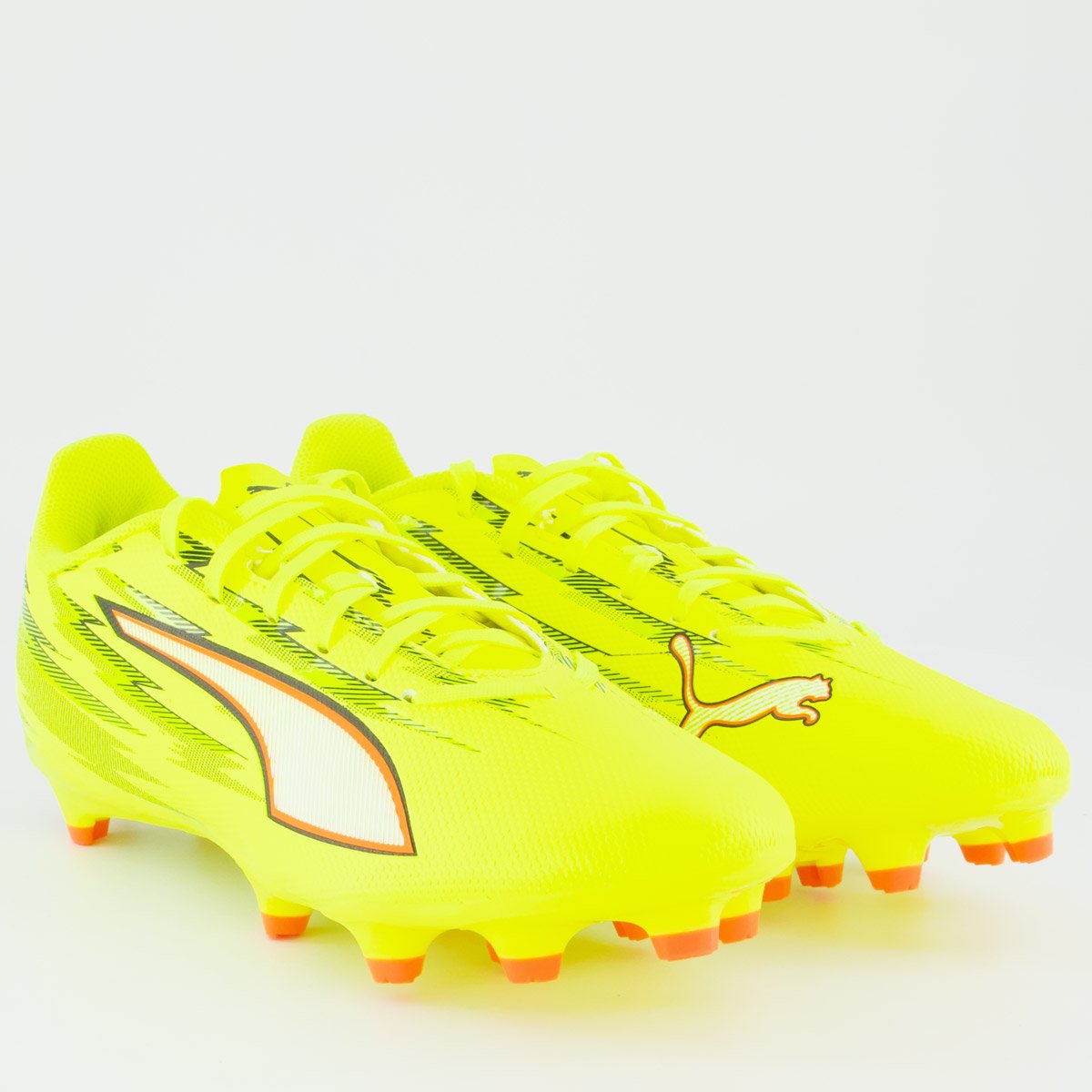 Chuteira Puma Ultra 6 Play FG/AG Campo Verde e Preta Verde 2