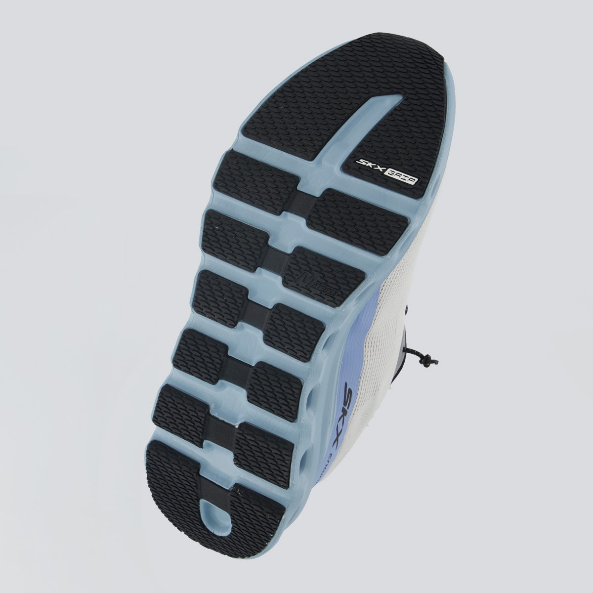 Tênis Skechers Go Run Glide-Step Cinza e Azul Cinza/Azul 5