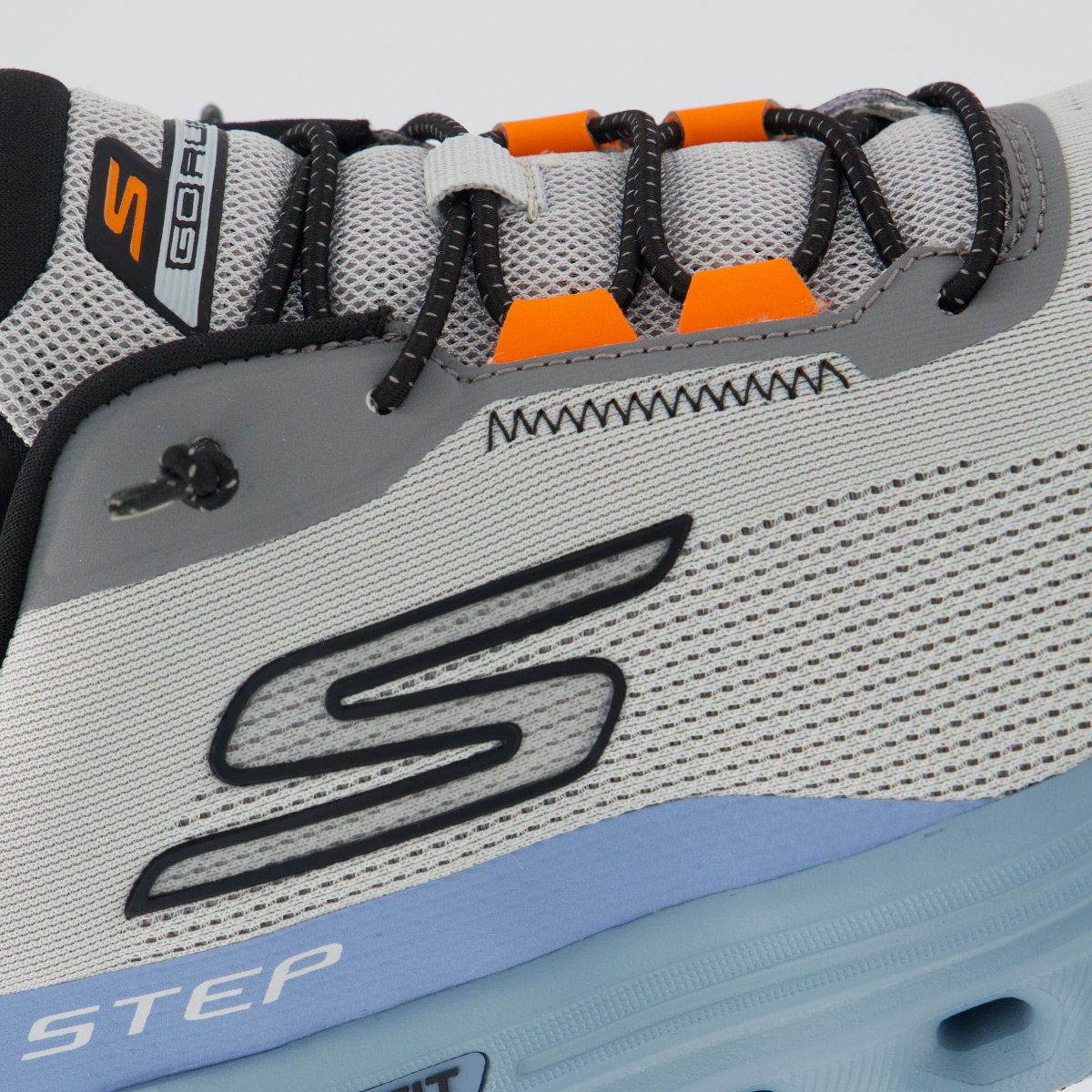 Tênis Skechers Go Run Glide-Step Cinza e Azul Cinza/Azul 7