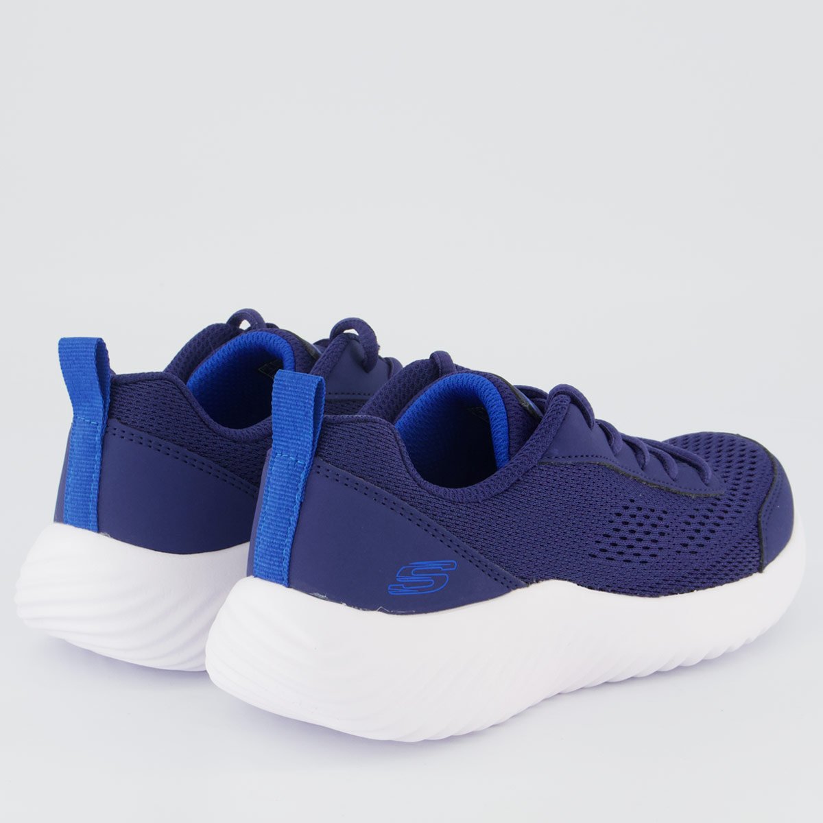 Tênis Skechers Bounder Quanta-Pacer Infantil Marinho Azul Marinho 3