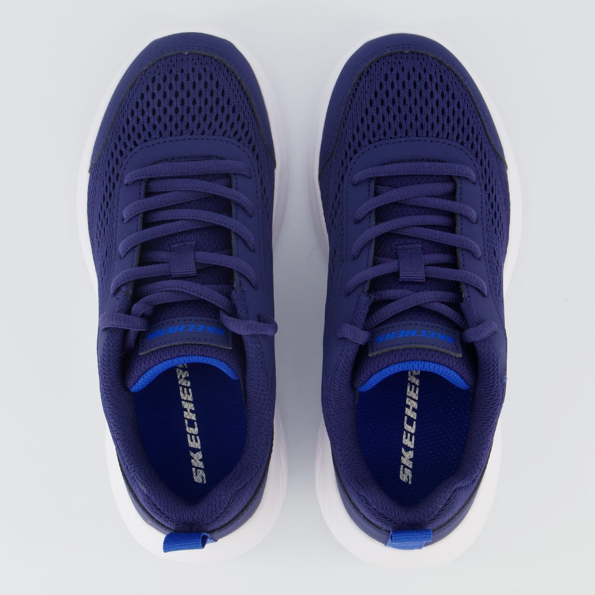 Tênis Skechers Bounder Quanta-Pacer Infantil Marinho Azul Marinho 4