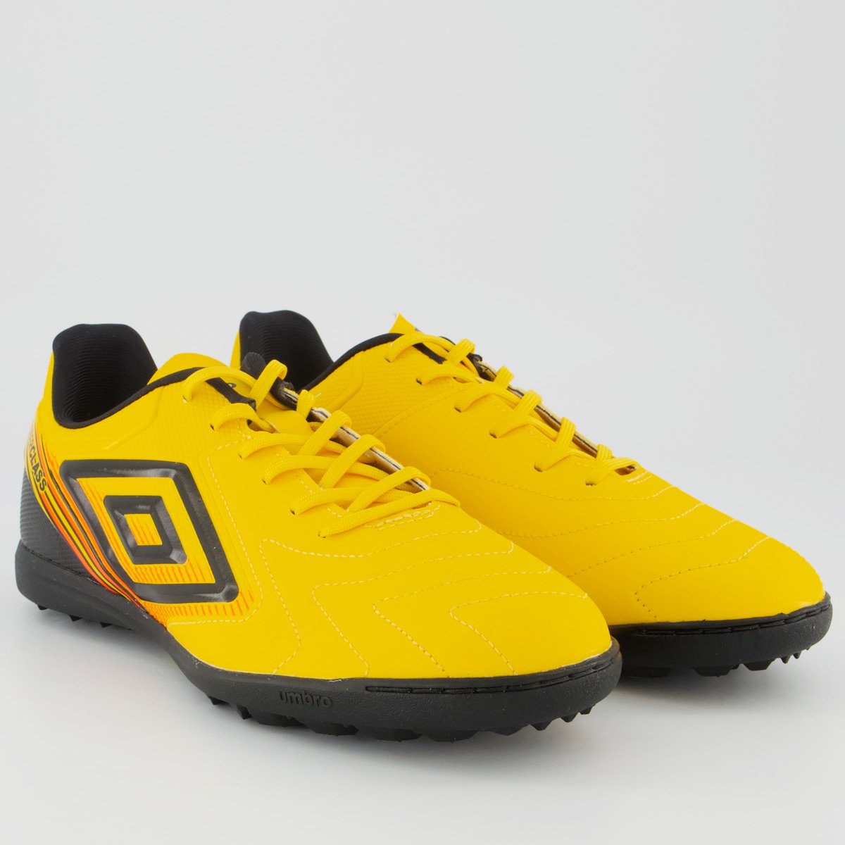 Chuteira Umbro Master Class Club Society Amarela e Preta Amarelo/Preto 2