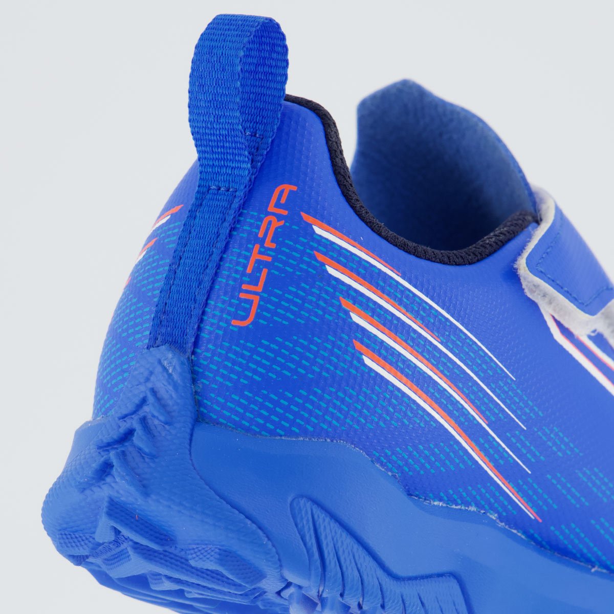 Chuteira Puma Ultra 6 Play V TT Society Infantil Azul Azul 6
