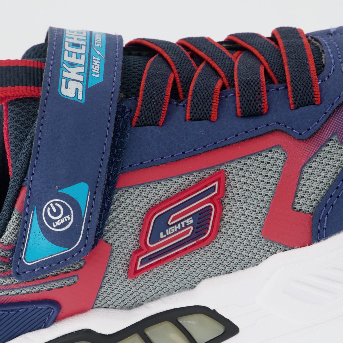 Tênis Skechers Light Storm 3 Infantil Azul e Vermelho Azul/Vermelho 7