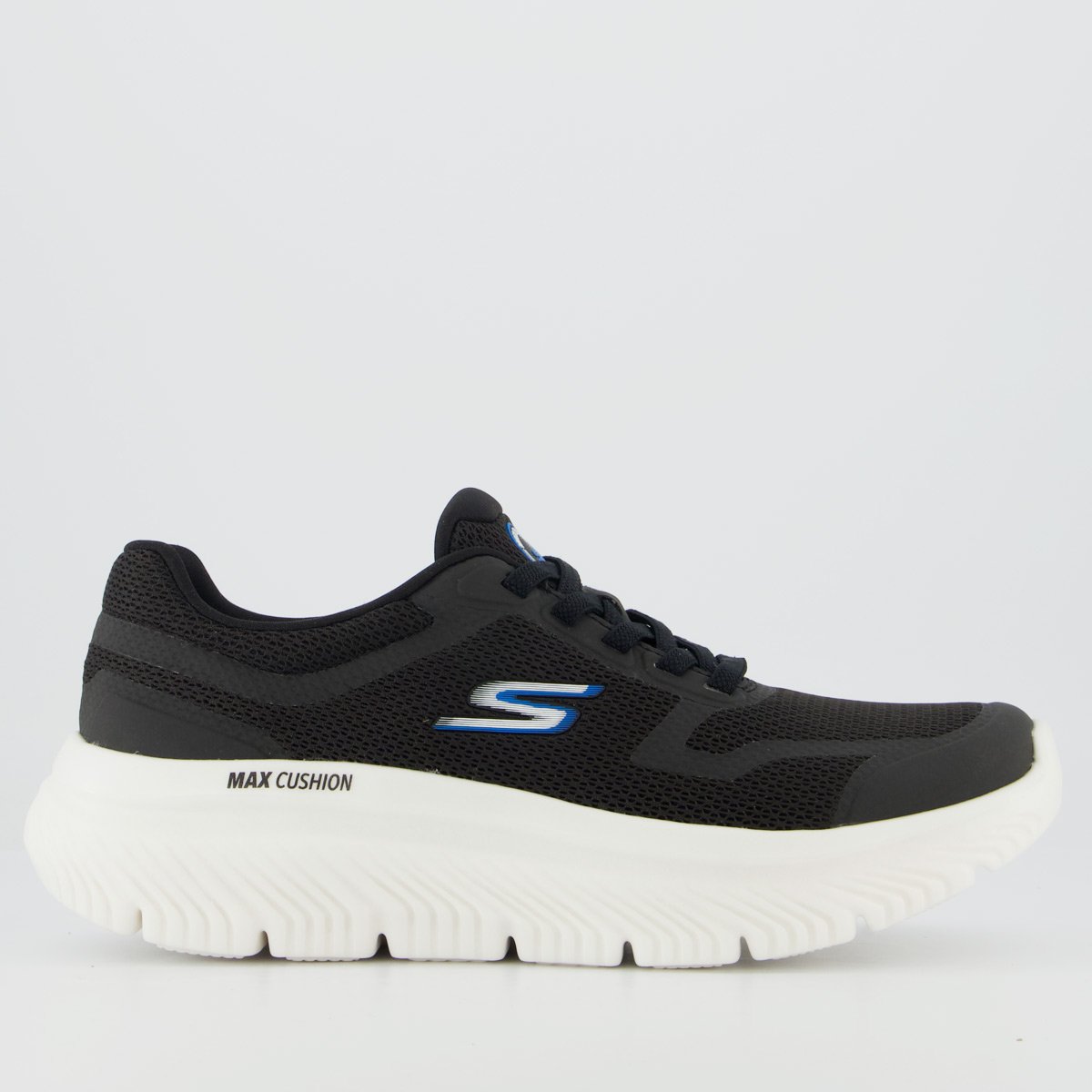 Tênis Skechers Go Walk Max Cushioning Preto e Branco