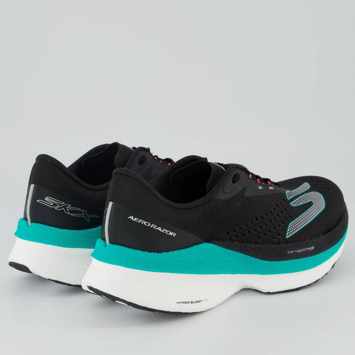 Tênis Skechers SKX Aero Razor Feminino Preto Preto 3