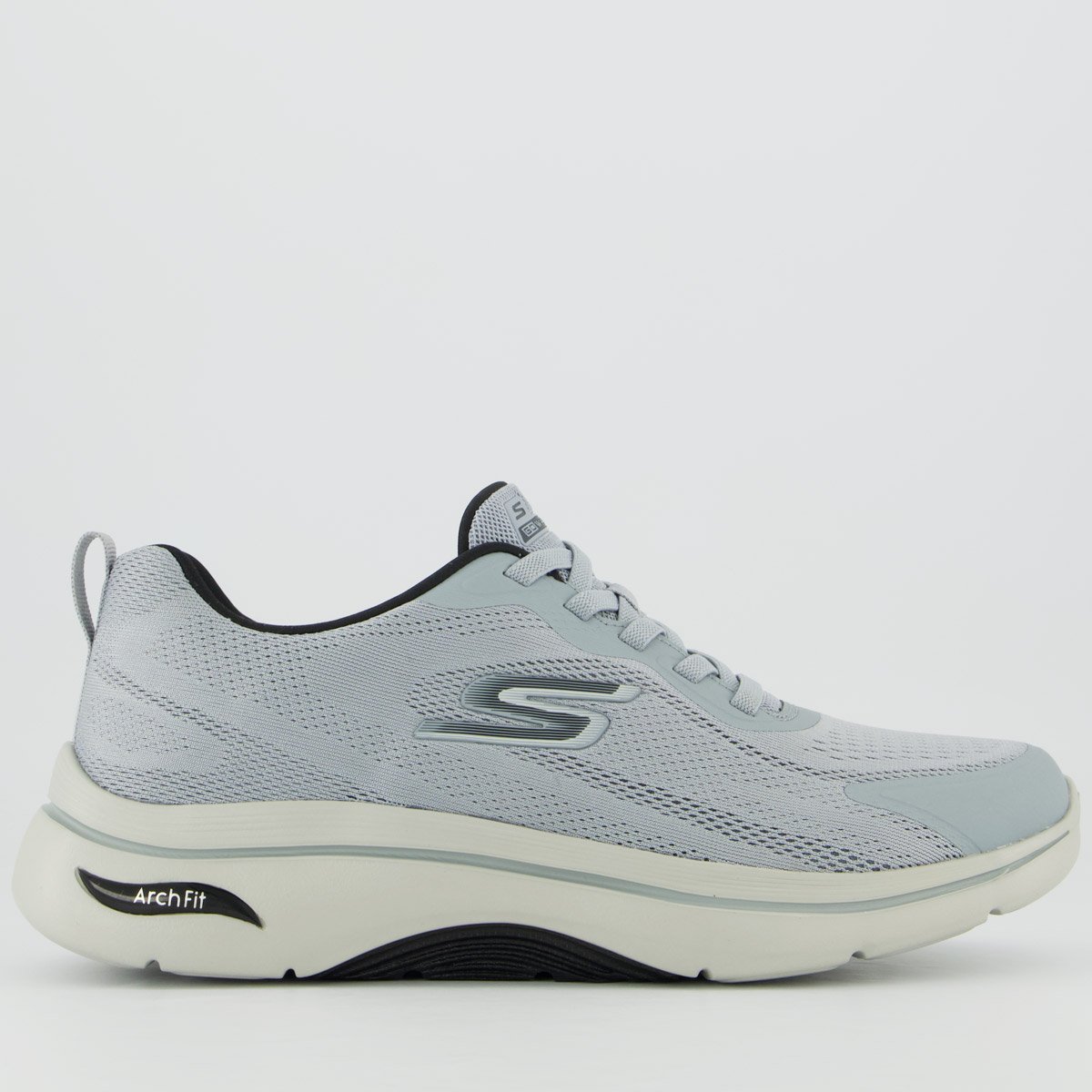 Tênis Skechers Go Walk Arch Fit 2.0 Cinza