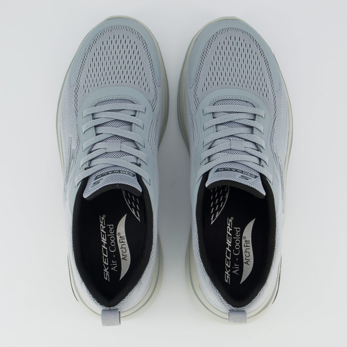 Tênis Skechers Go Walk Arch Fit 2.0 Cinza Cinza 4