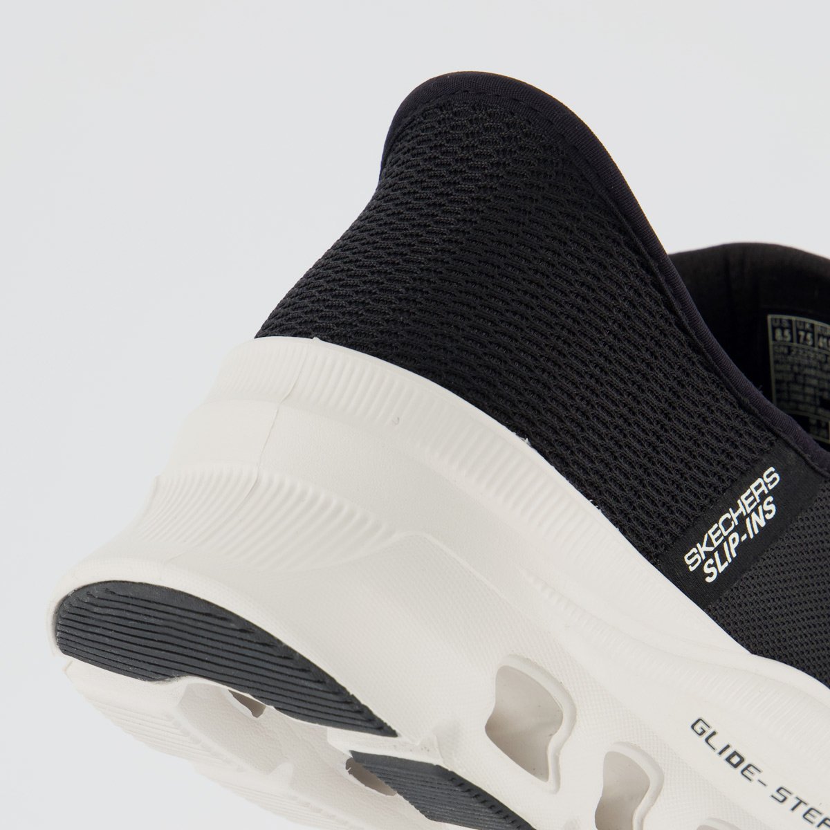 Tênis Skechers Glide-Step Pro Preto e Off White Preto 6