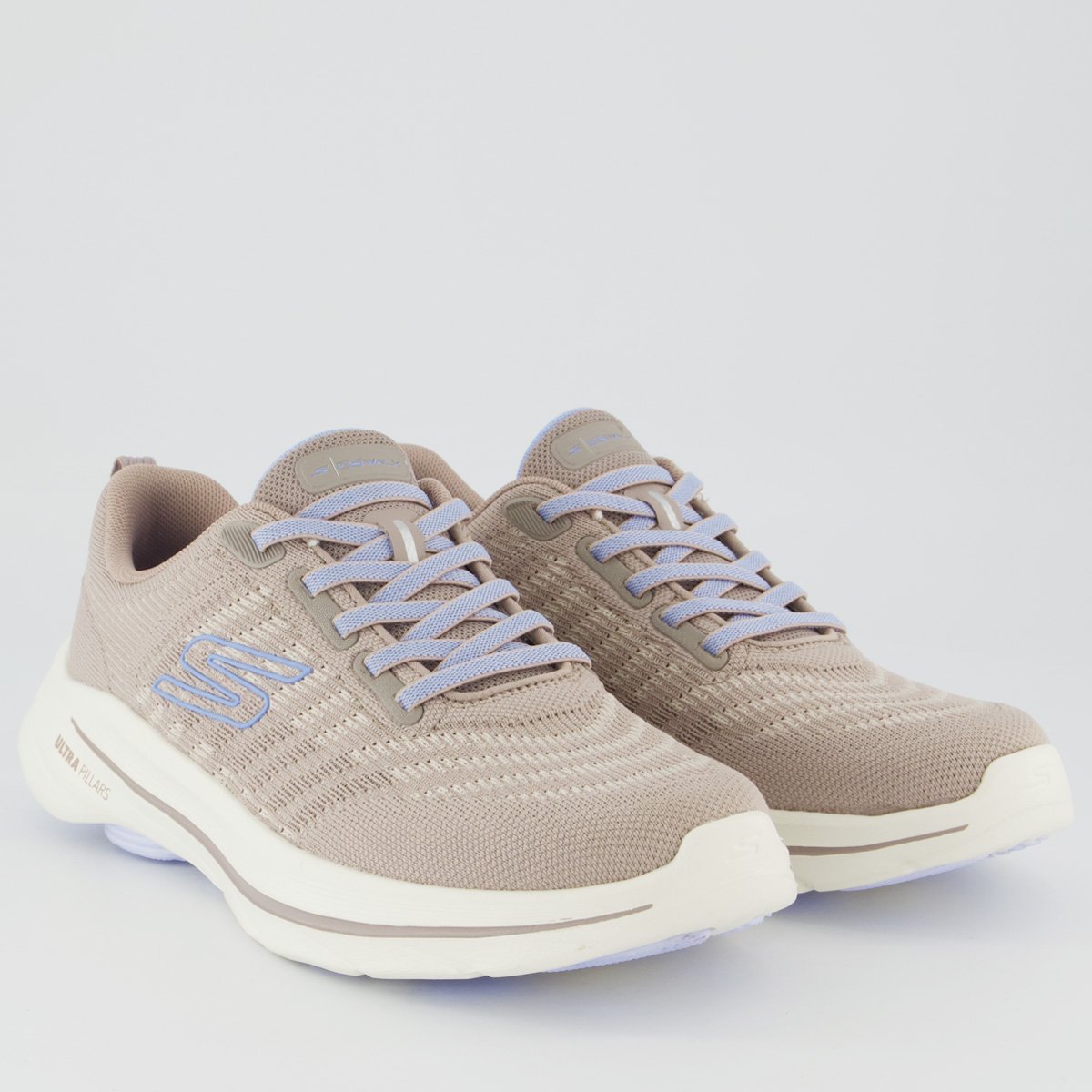 Tênis Go Walk 8 Feminino Cinza Cinza 2