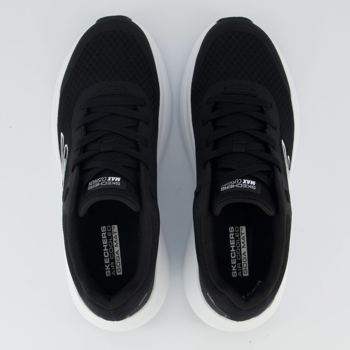 Tênis Skechers Max Cushioning Endeavour Preto e Branco Preto 4