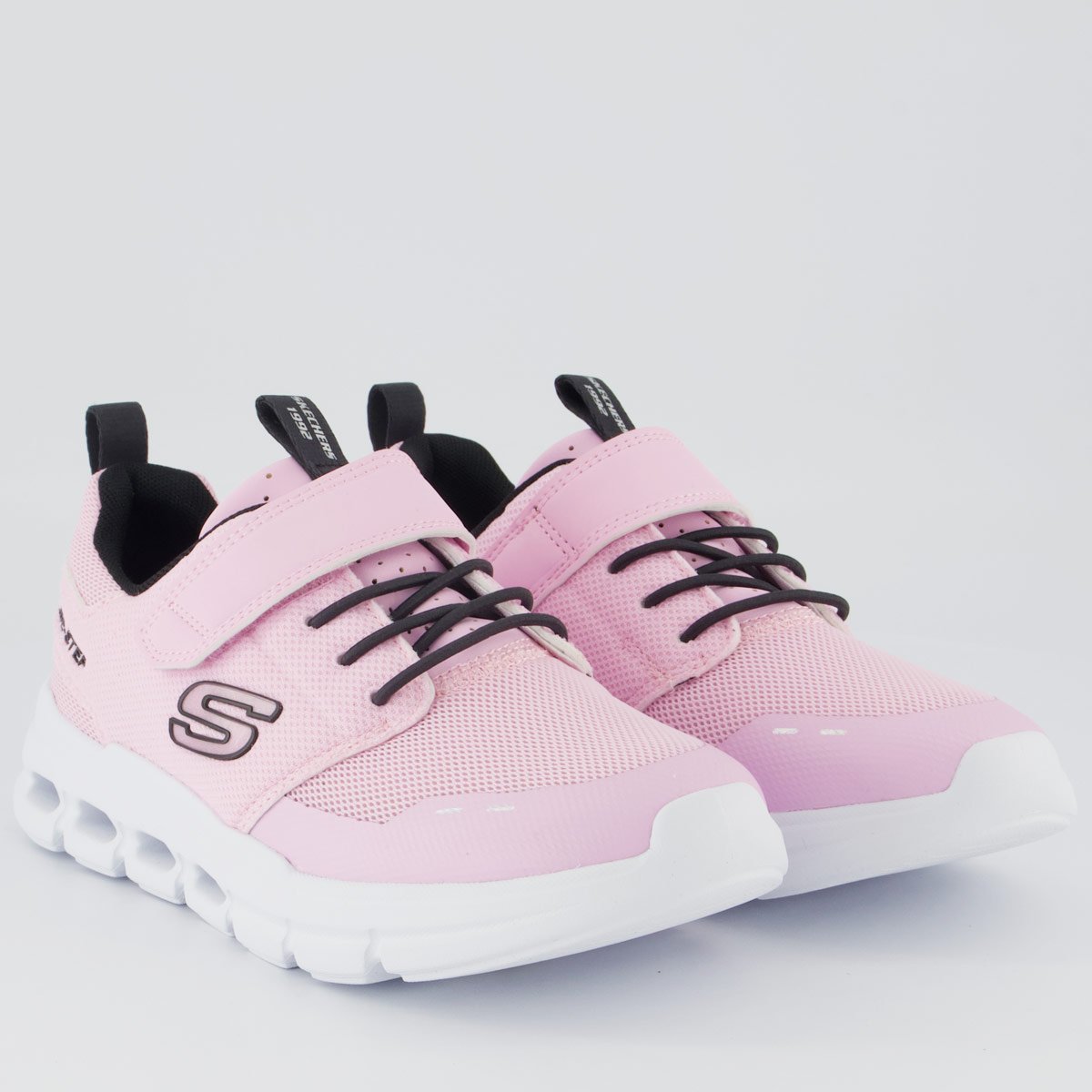 Tênis Skechers Glide-Step Flow Infantil Rosa Rosa 2